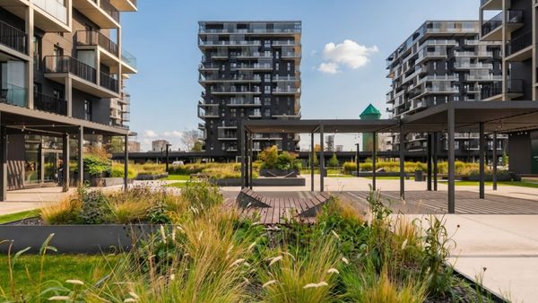 Rzut Pierwsza Dzielnica - Mieszkanie na sprzedaż, Katowice, Bogucice, 472360  PLN
