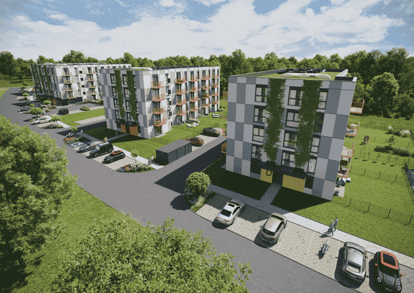 Rzut ECCO PANORAMA CD budynki II ETAP - Mieszkanie na sprzedaż, inne, 610666  PLN