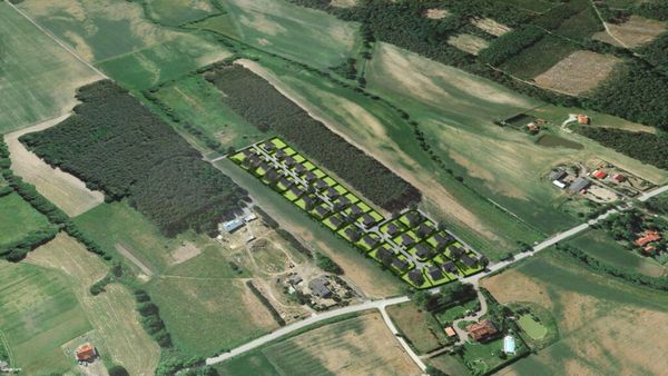 Rzut Zielona Dolina Toruń - Dom na sprzedaż, Toruń, 640000  PLN