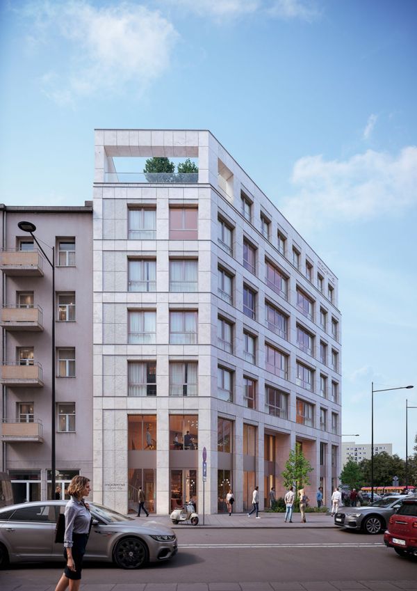 Rzut Chronos - Mieszkanie na sprzedaż, Warszawa, Wola