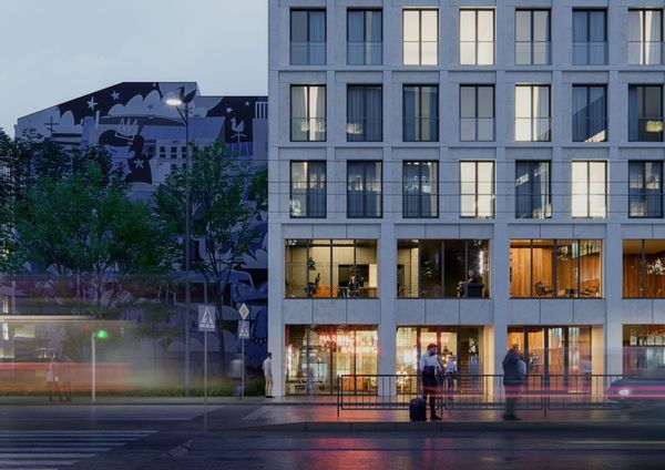 Rzut Chronos - Mieszkanie na sprzedaż, Warszawa, Wola