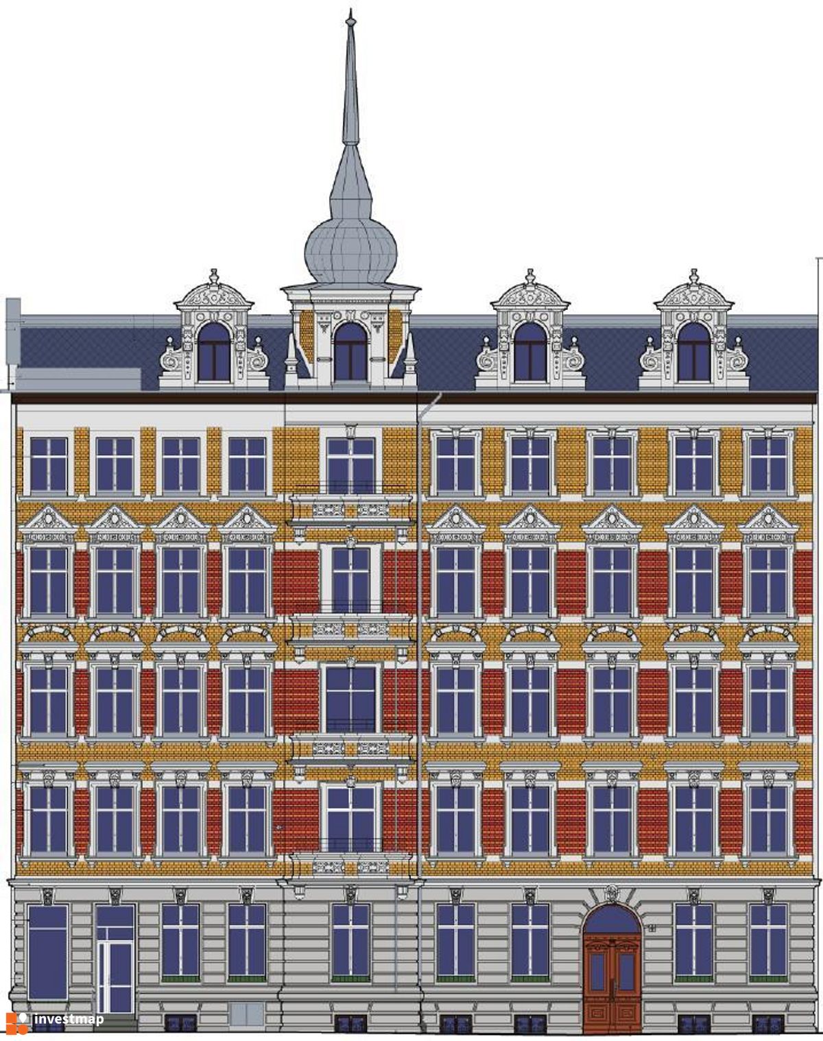 Wizualizacja [Wrocław] pl. Powstańców Wielkopolskich 6 dodał alsen strasse 67 