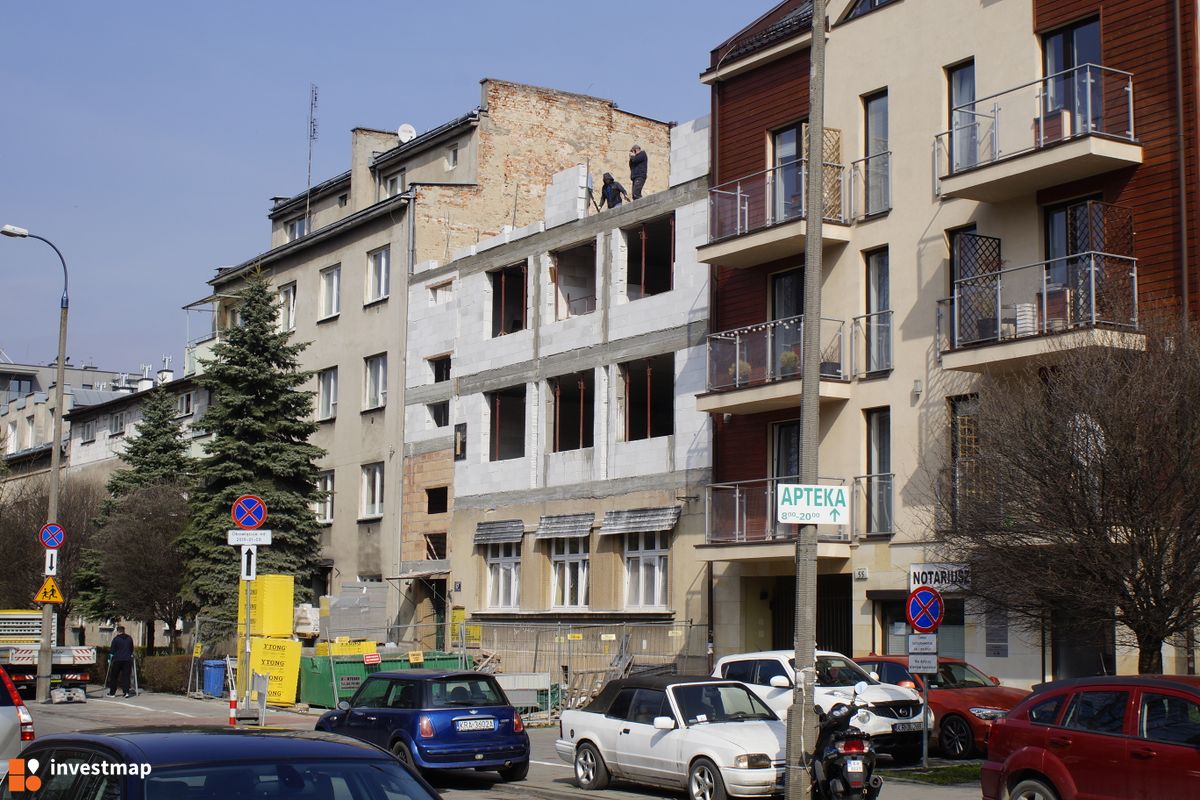 Zdjęcie [Kraków] Budynek Mieszkalny, ul. Prądnicka 57 fot. Damian Daraż 