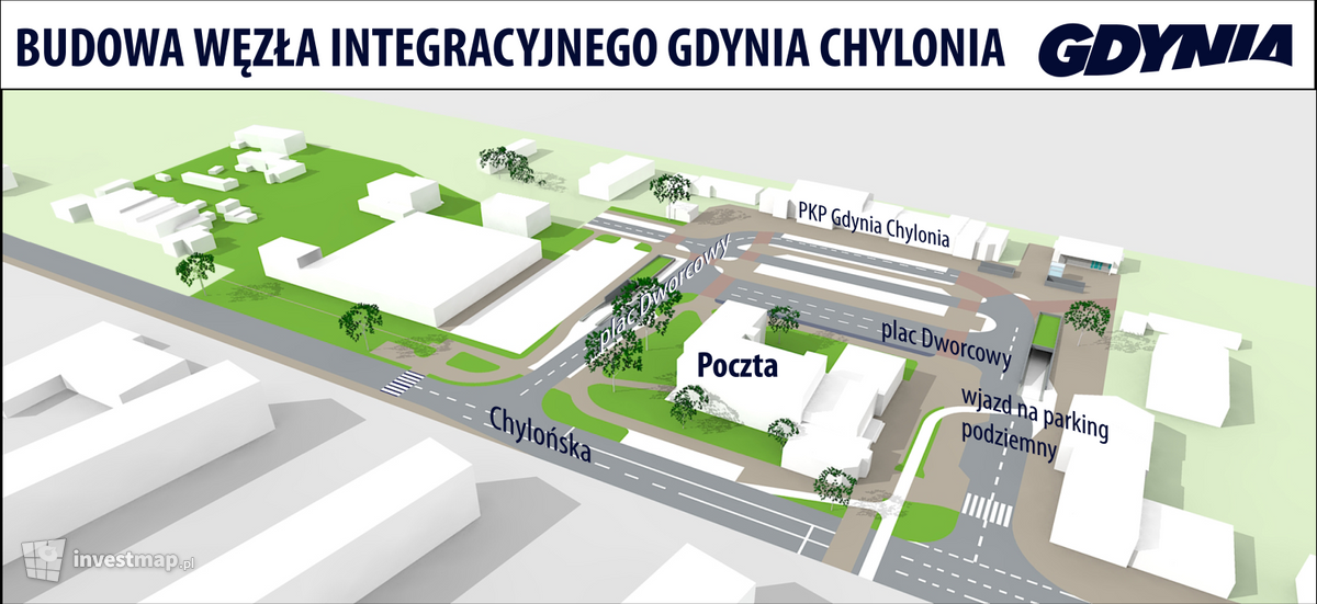 Wizualizacja Węzeł integracyjny Gdynia-Chylonia dodał Jan Hawełko 