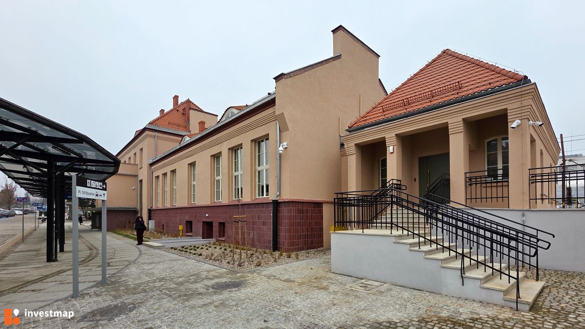 Zdjęcie Remont dworca kolejowego Toruń Miasto fot. Wojciech Jenda