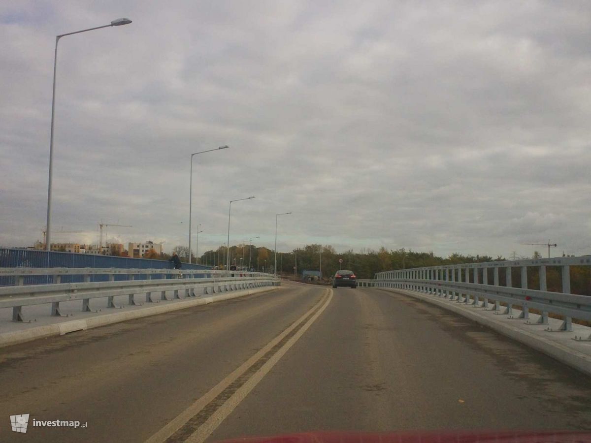 Zdjęcie [Wrocław] Połączenie Krzyki-Oporów (Most na Ślęzie w ciągu ul. Racławickiej i Al. Piastów) fot. Orzech 