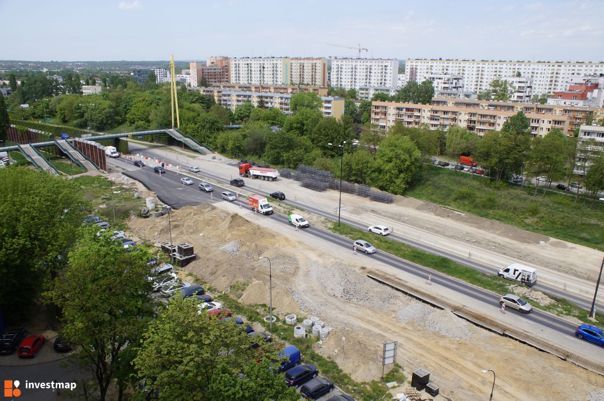 Zdjęcie Kładka dla pieszych, ul. Opolska fot. Damian Daraż 