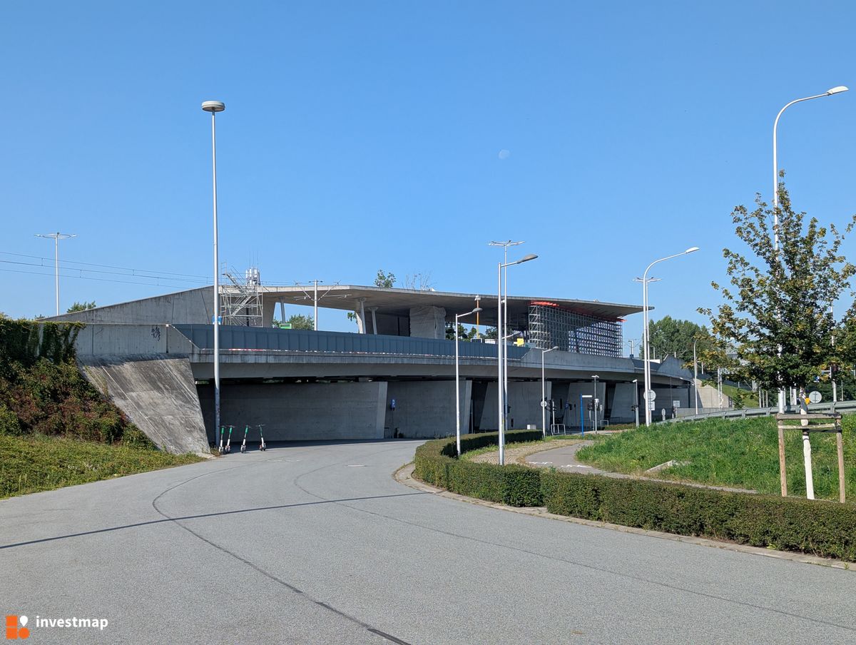 Zdjęcie [Wrocław] Zintegrowany węzeł przesiadkowy w rejonie Stadionu Miejskiego fot. Jakub Zazula 