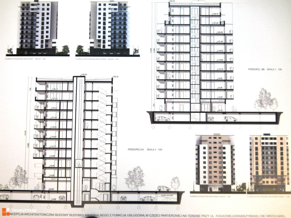 Wizualizacja [Wrocław] Budynek wielorodzinny na ul. Grabiszyńskiej 309 dodał Orzech 