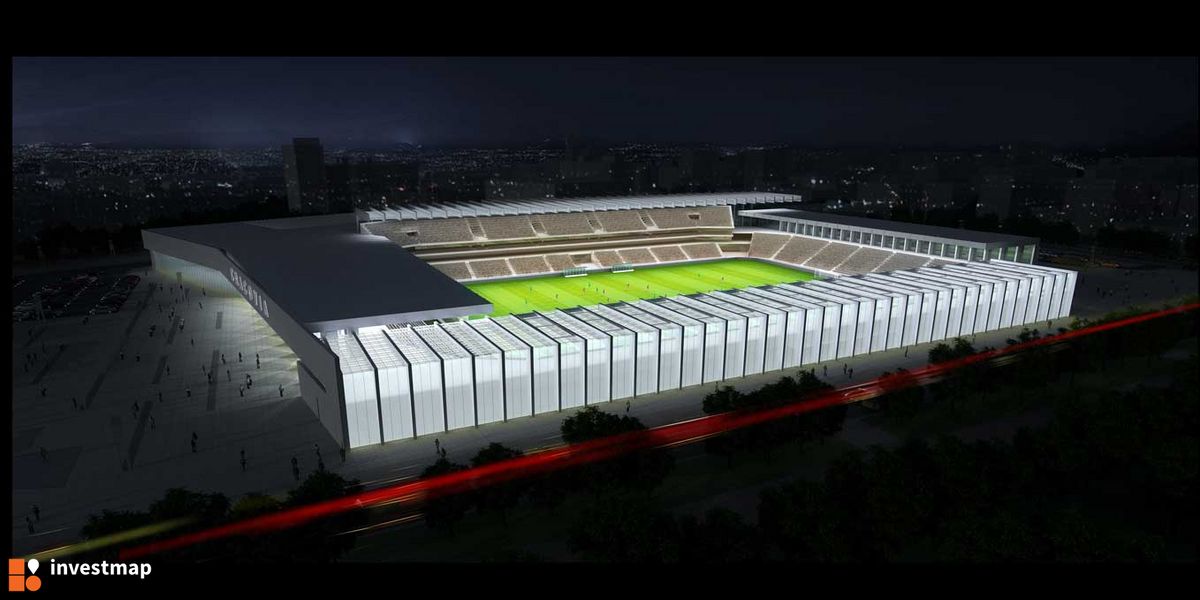 Wizualizacja Stadion Cracovii dodał MatKoz 