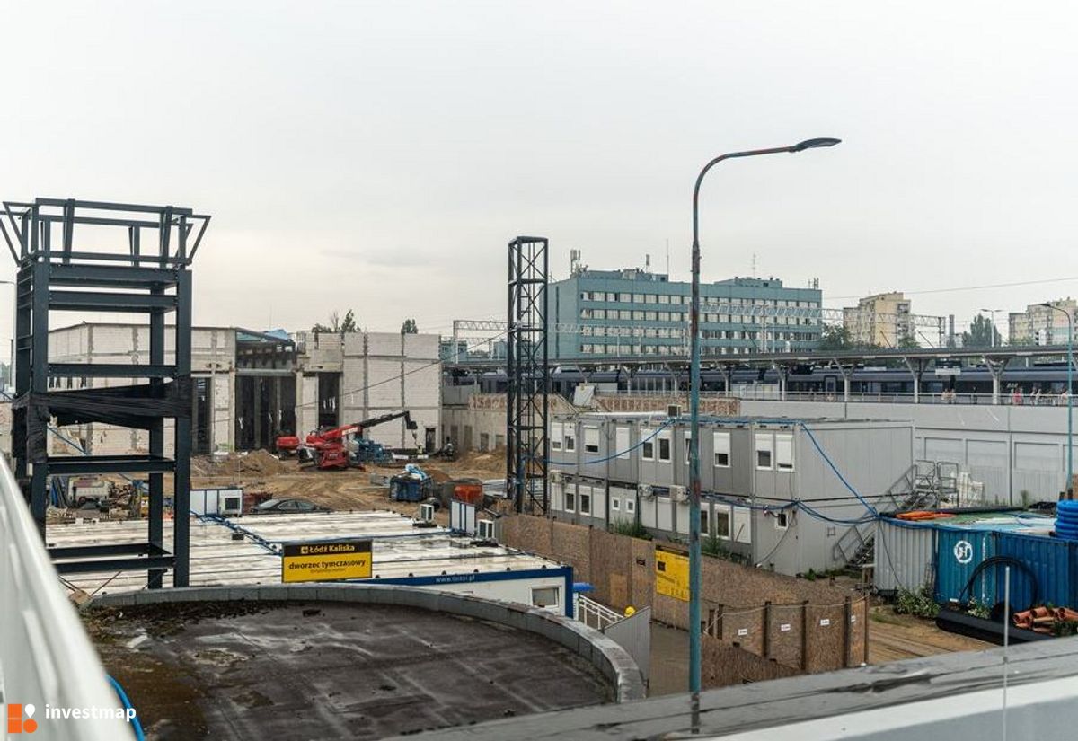 Zdjęcie Dworzec Łódź Kaliska (remont) fot. Orzech 