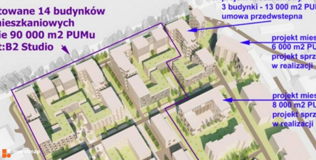 Wizualizacja [Kraków] Osiedle &quot;MURAPOL&quot; ul. Poznańska dodał Damian Daraż 