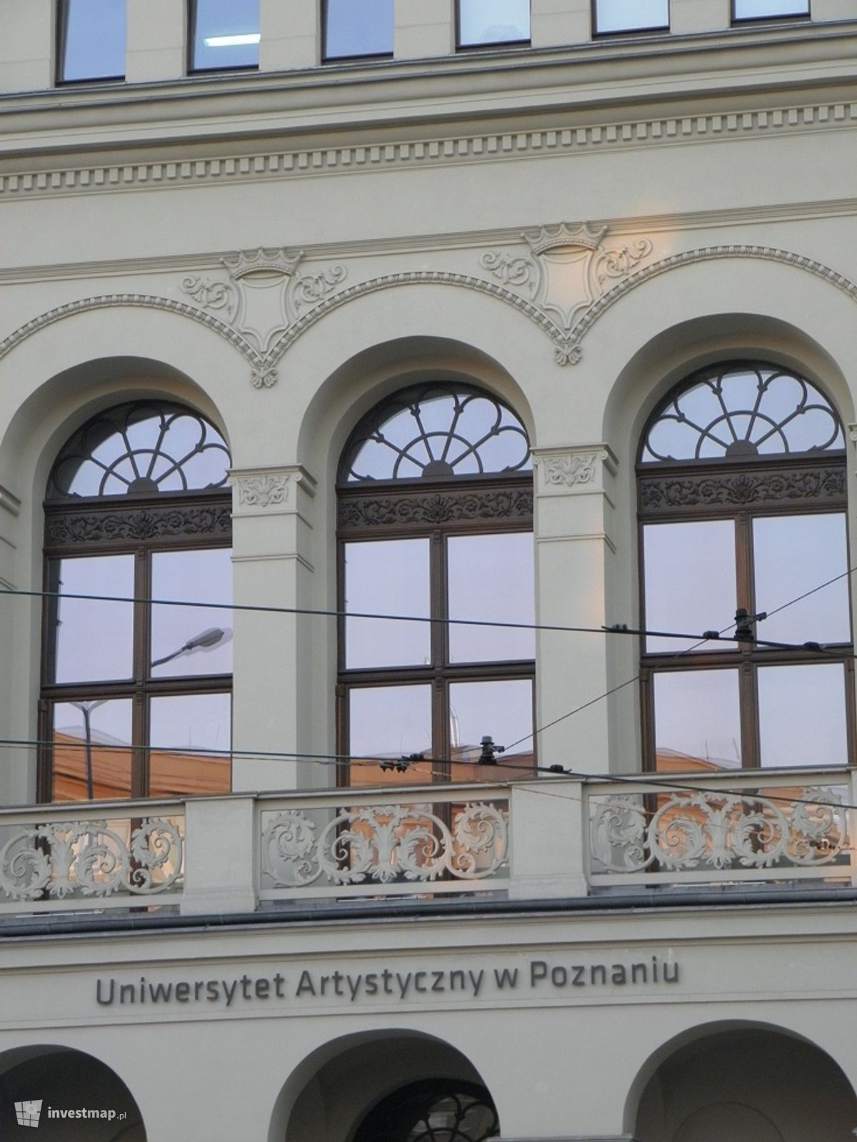 Zdjęcie [Poznań] Uniwersytet Artystyczny, budynek A - remont fot. PieEetrek 
