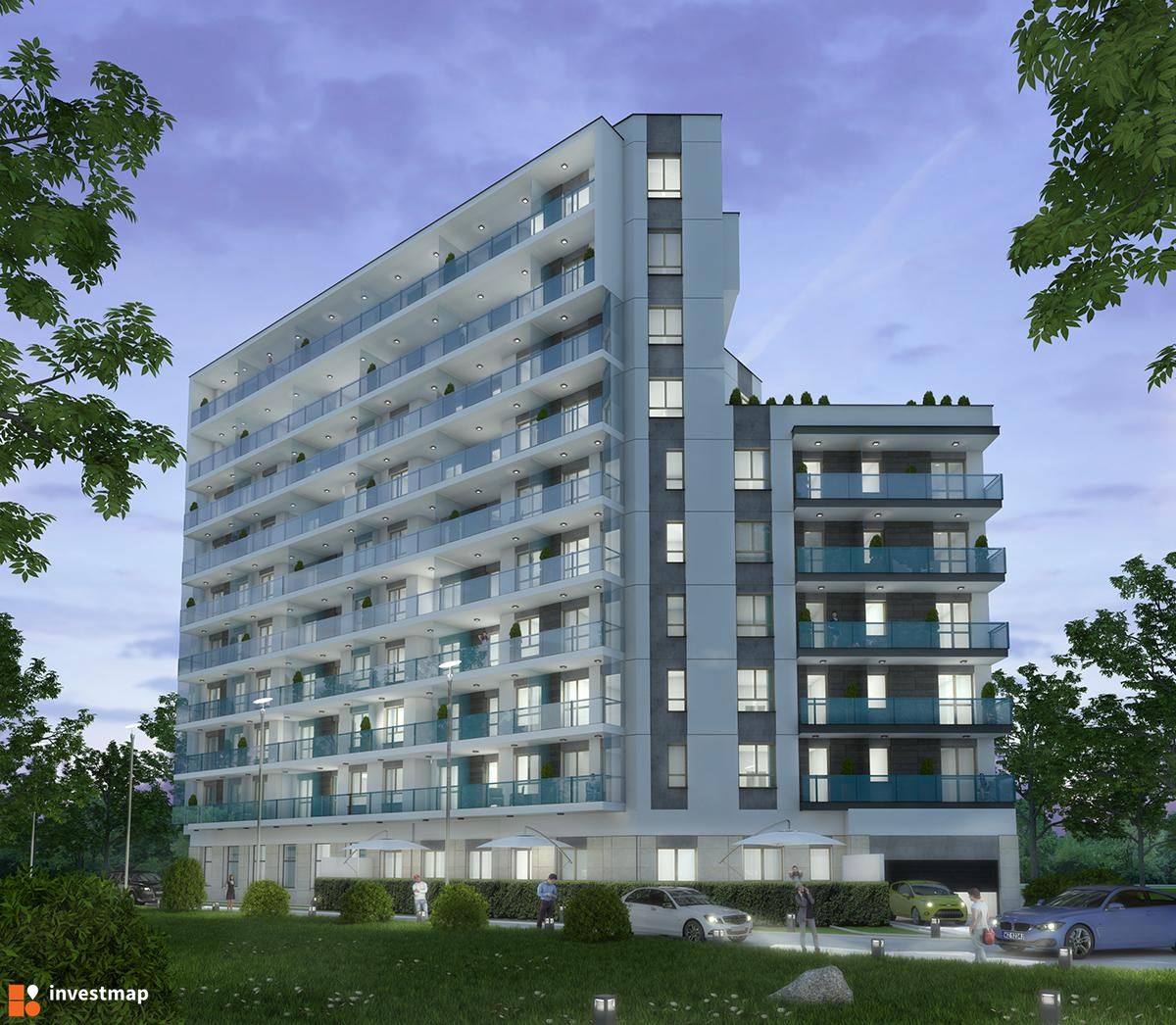 Wizualizacja [Warszawa] Budynek wielorodzinny " Apartamenty Bielańskie" dodał Jan Hawełko 