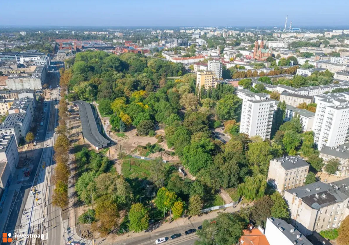 Zdjęcie Rewitalizacja Parku Staromiejskiego w Łodzi fot. Jakub Zazula 