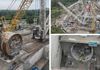 Tunel średnicowy pod Łodzią: Trwa demontaż tarczy Faustyna [ZDJĘCIA]