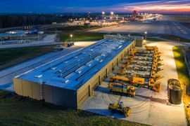 Nowa Baza Działu Eksploatacji i Transportu: Katowice Airport inwestuje w bezpieczeństwo [ZDJĘCIA]