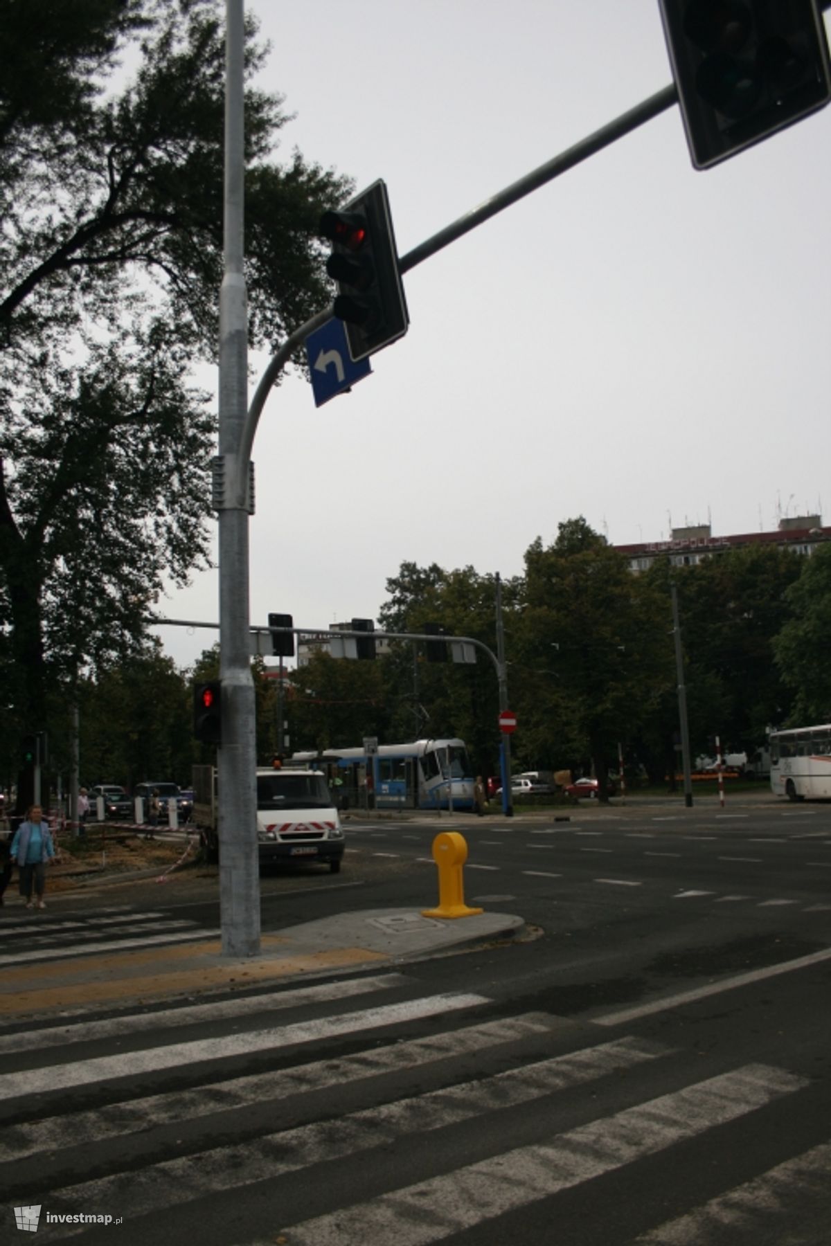 Zdjęcie [Wrocław-Krzyki] Przebudowa układu drogowego wokół Sky Tower fot. Xyz 