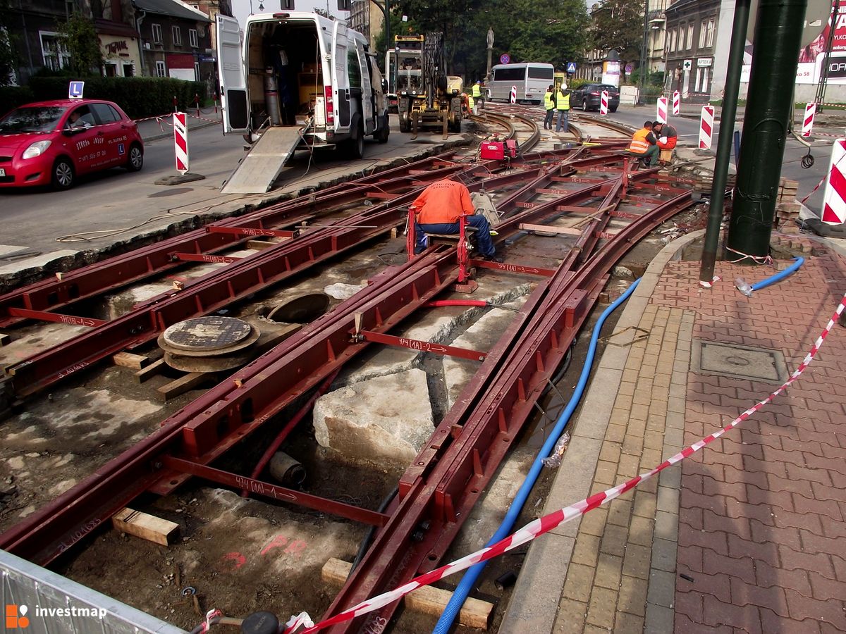 Zdjęcie [Kraków] Remont Torowiska Tramwajowego - Limanowskiego/Na Zjeździe fot. Damian Daraż 