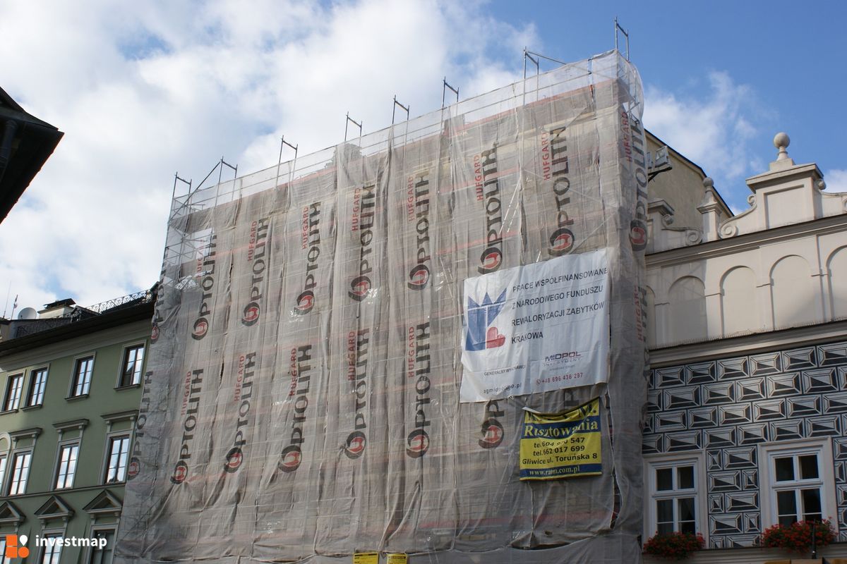 Zdjęcie [Kraków] Remont Kamienicy, Plac Mariacki 3 fot. Damian Daraż 