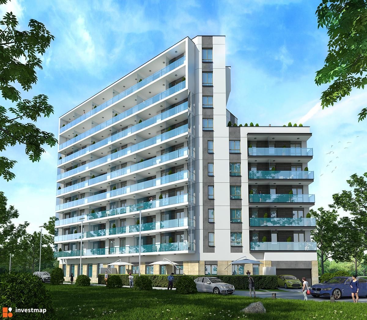 Wizualizacja [Warszawa] Budynek wielorodzinny " Apartamenty Bielańskie" dodał Jan Hawełko 