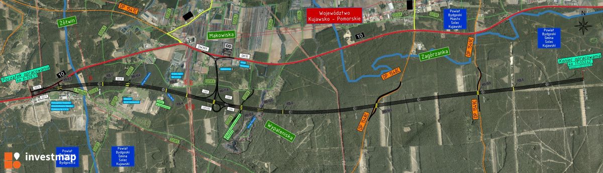 Wizualizacja S10 Bydgoszcz Emilianowo – Solec dodał Wojciech Jenda