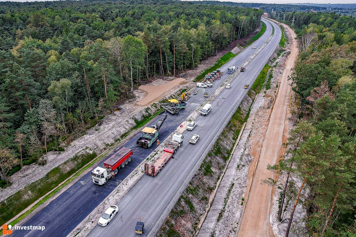 Zdjęcie DK78 obwodnica Poręby i Zawiercia  fot. Orzech 