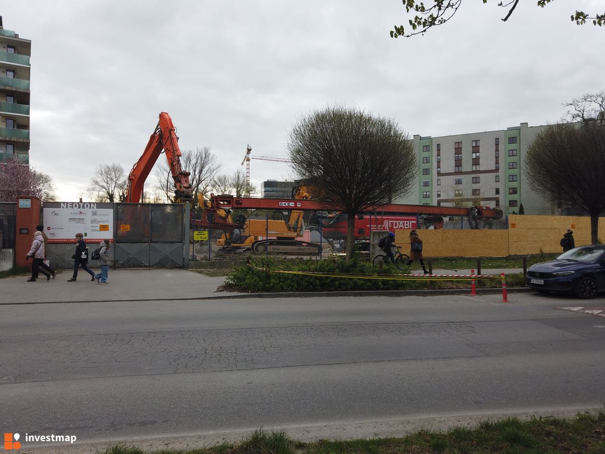 Zdjęcie Rozbiórki, ul. Cystersów 22 fot. Damian Daraż 