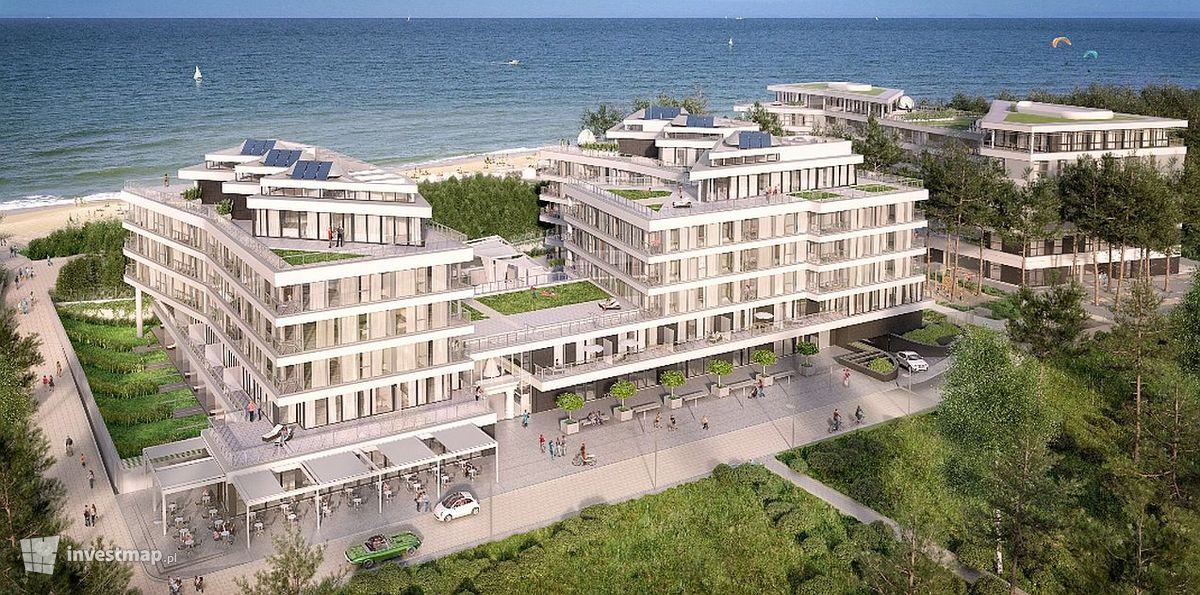 Wizualizacja [Mielno] Kompleks apartamentowy "Dune Resort" dodał Jan Hawełko 