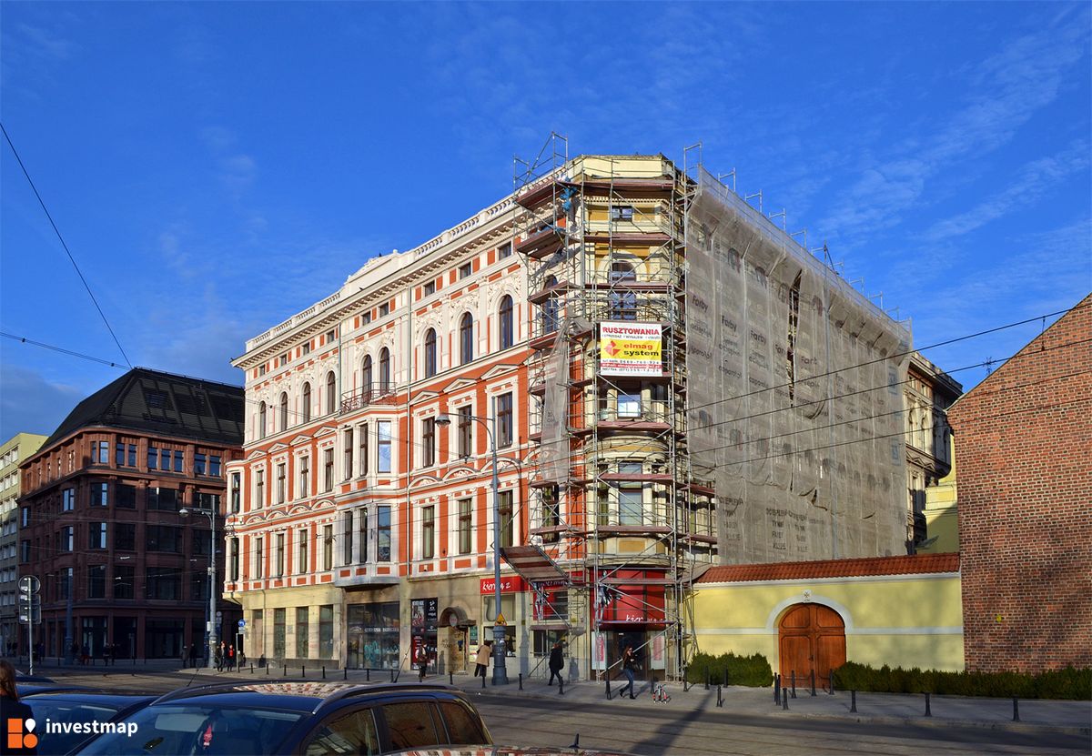 Zdjęcie [Wrocław] Kamienica nr 36, ul. Świdnicka / pl. Teatralny fot. alsen strasse 67 