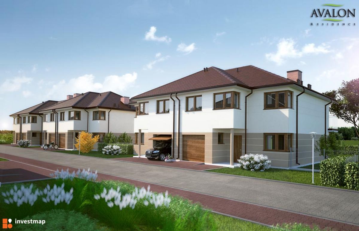 Wizualizacja [Warszawa] Osiedle domów jednorodzinnych "Residence Avalon" dodał Jan Hawełko 
