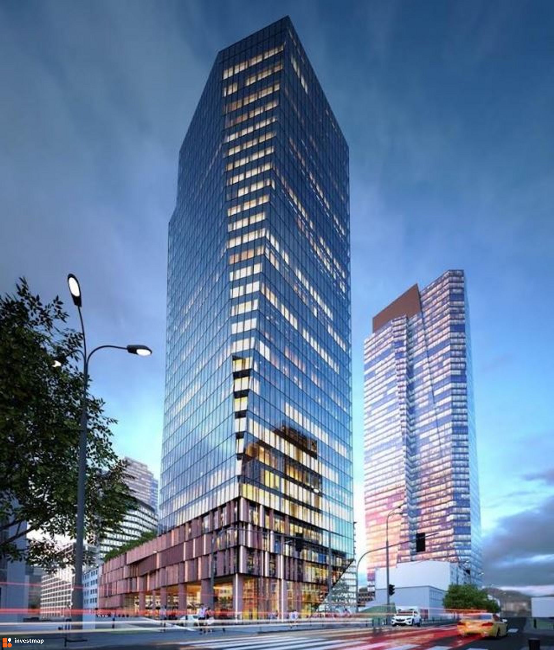 W centrum Warszawy powstanie nowy 130-metroowy wieżowiec Chopin Tower 