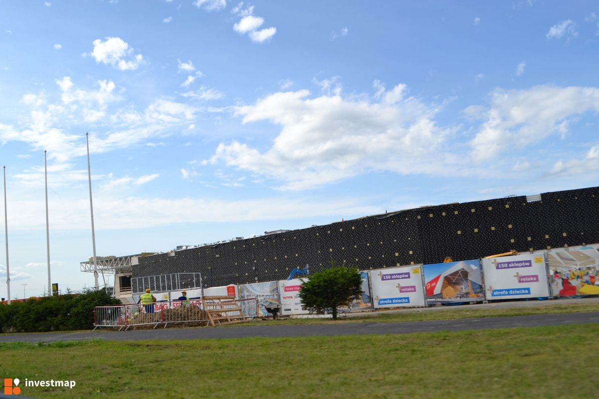 Zdjęcie Park Handlowy "Aleja Bielany" (rozbudowa) i "Ikea" fot. Jan Augustynowski