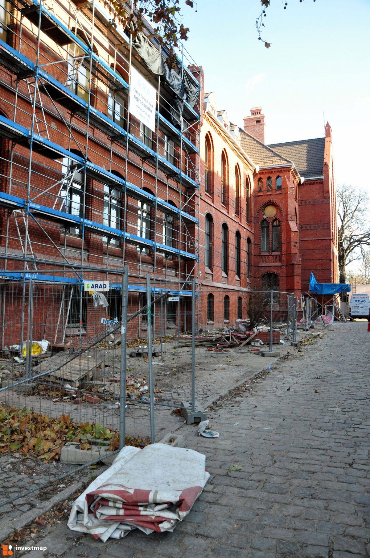 Zdjęcie [Wrocław] Katedra Genetyki, Patofizjologii i Patomorfologii, ul. Marcinkowskiego fot. grzybson 
