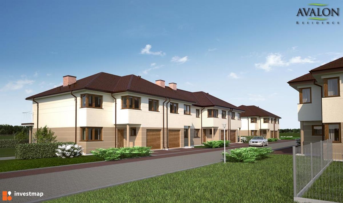 Wizualizacja [Warszawa] Osiedle domów jednorodzinnych "Residence Avalon" dodał Jan Hawełko 