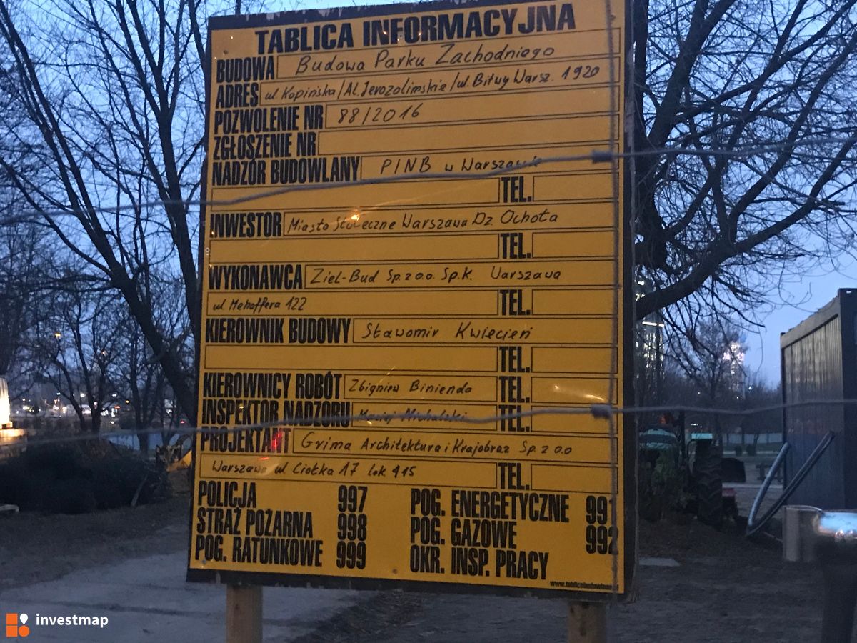 Zdjęcie Park Zachodni fot. Jakub Zazula 