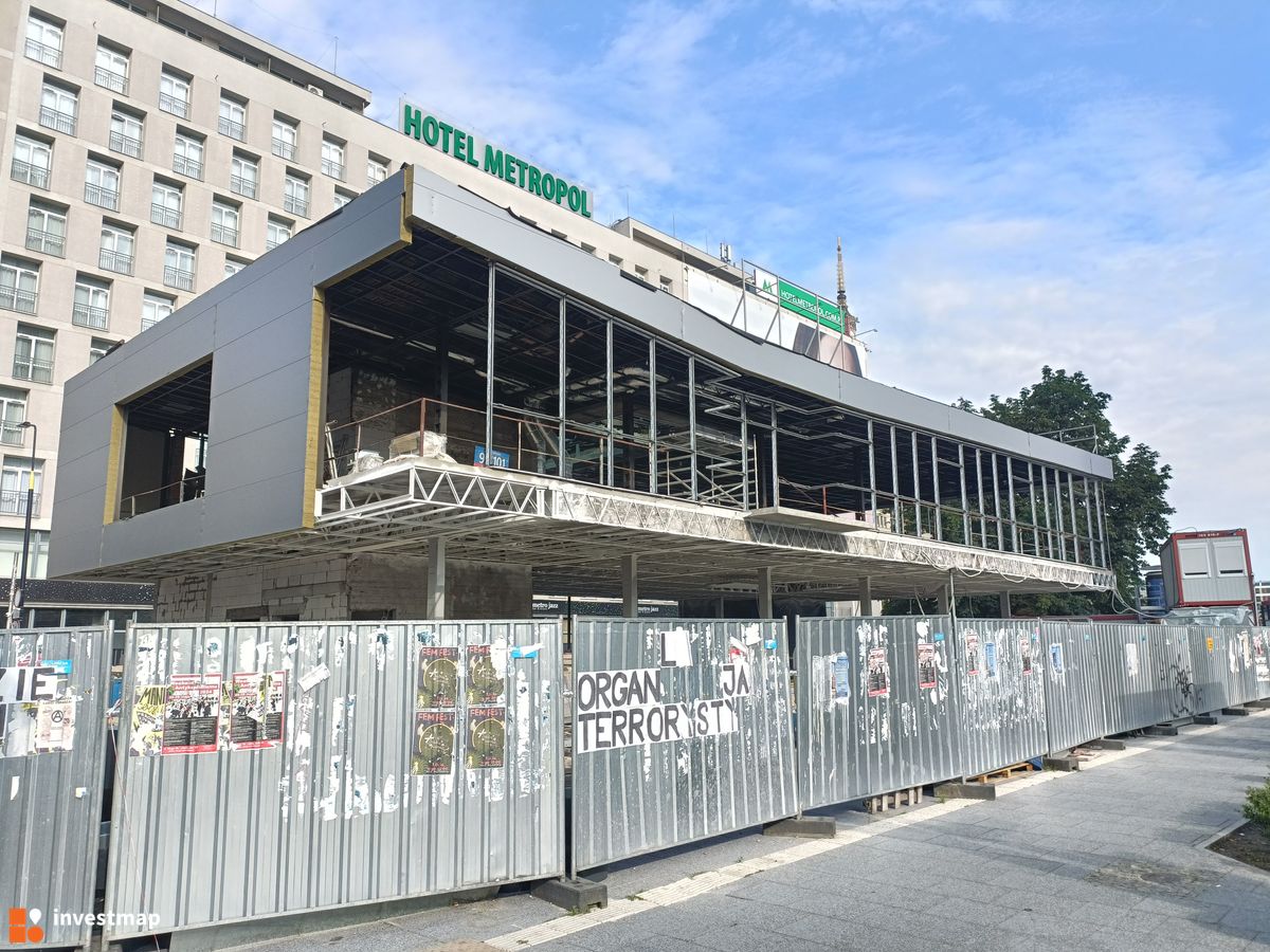 Zdjęcie Remont pawilonu Cepelii fot. mickam 