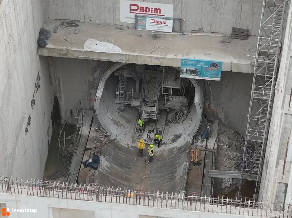 Zdjęcie Tunel średnicowy w Łodzi fot. Orzech 