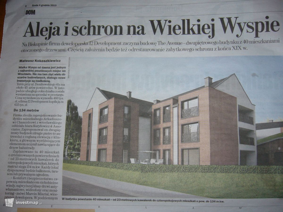 Zdjęcie [Wrocław] Apartamentowiec "The Avenue" fot. Orzech 