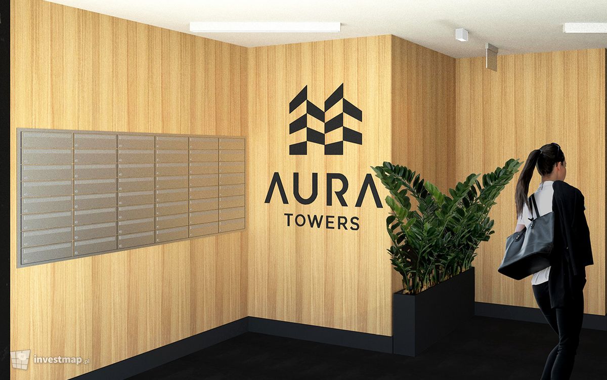 Wizualizacja Aura Towers dodał Wojciech Jenda