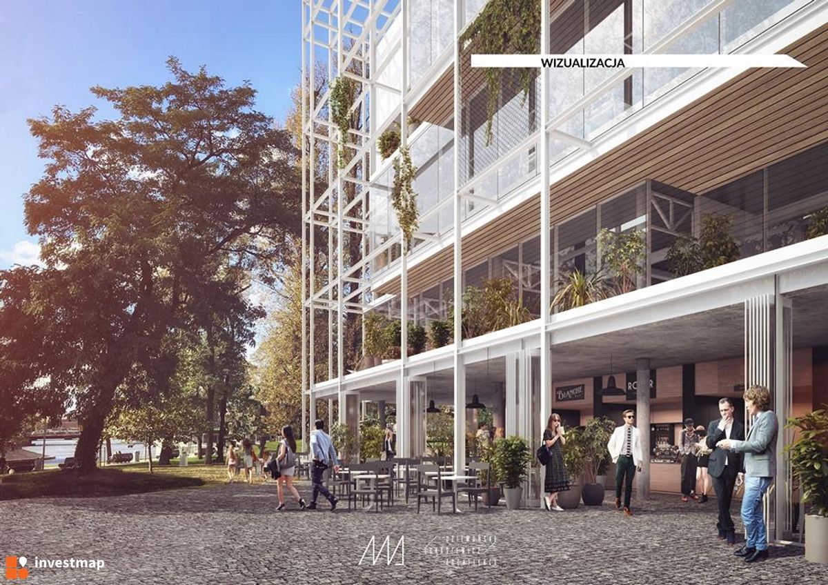 Wizualizacja [Wrocław] Concordia Hub (kamienica na Wyspie Słodowej 7/7a) dodał Mariusz Bartodziej