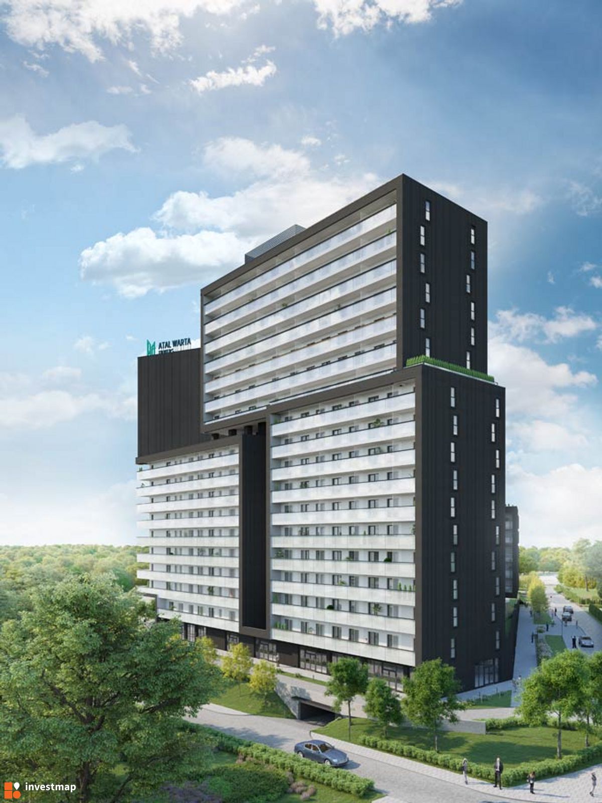 Wizualizacja Atal Warta Towers dodał Jan Hawełko 