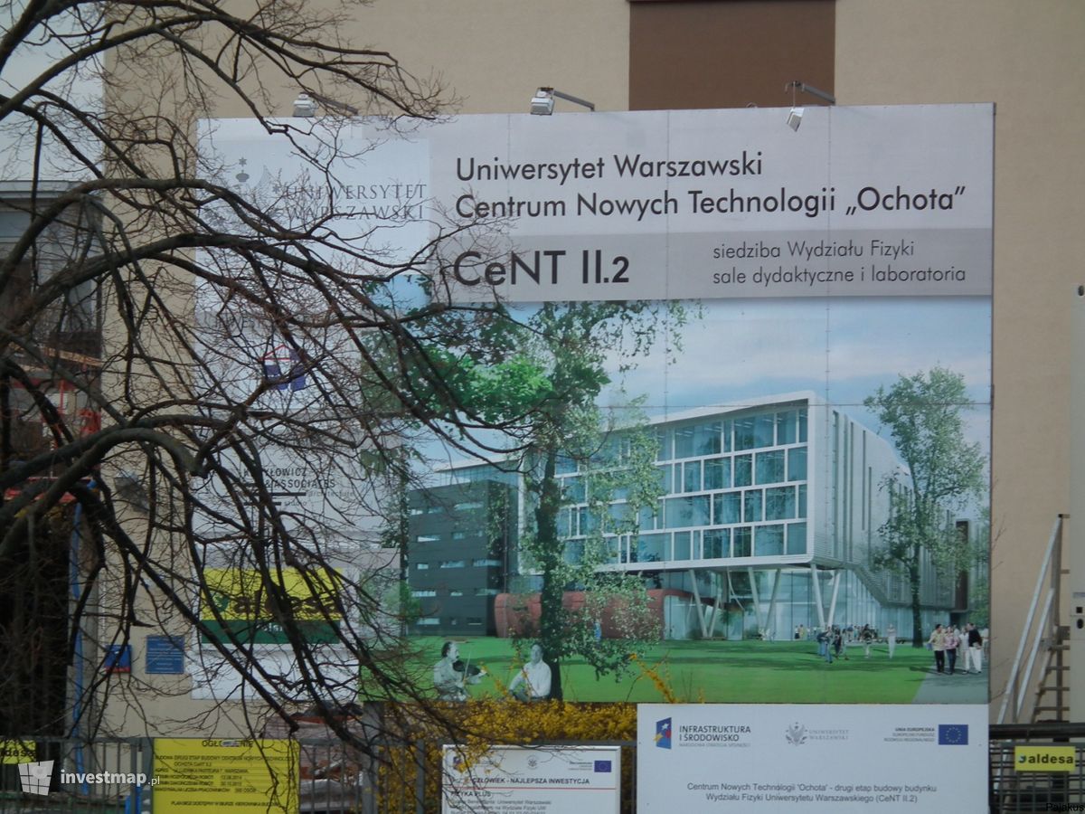 Zdjęcie [Warszawa] Centrum Nowych Technologii "Ochota" fot. Pajakus 