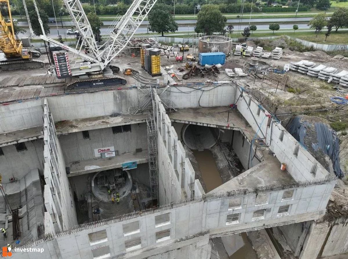 Zdjęcie Tunel średnicowy w Łodzi fot. Orzech 