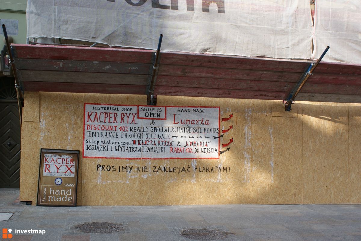 Zdjęcie [Kraków] Remont Kamienicy, Plac Mariacki 3 fot. Damian Daraż 