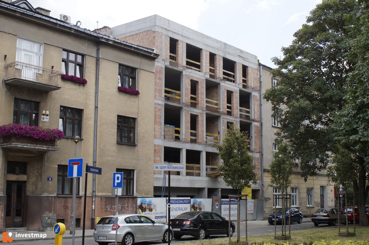Zdjęcie [Kraków] Budynek Mieszkalny, ul. Skwerowa 32 fot. Damian Daraż 