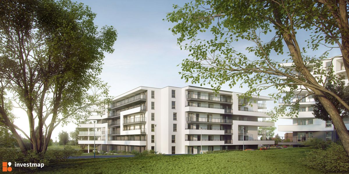 Wizualizacja [Kraków] Apartamenty, ul. Rydygiera (etap I i II) dodał Damian Daraż 