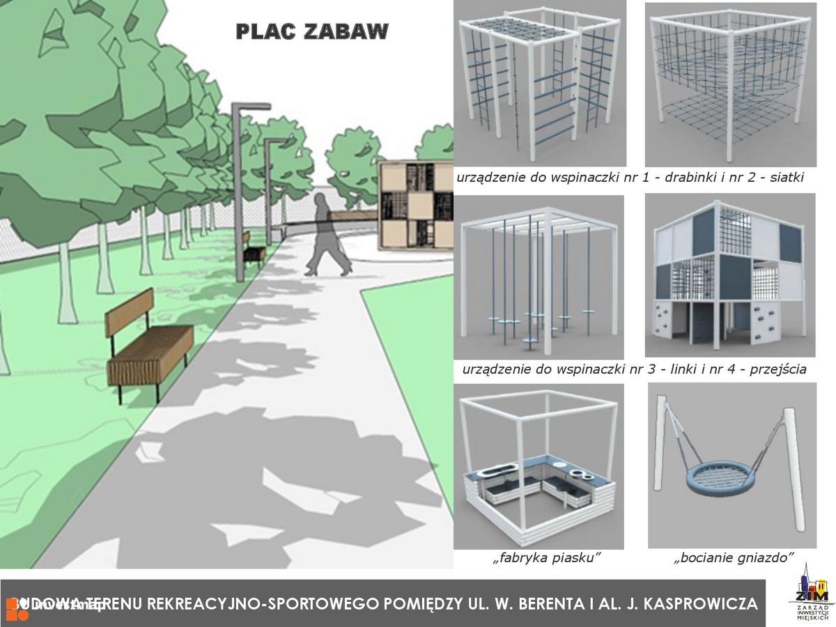 Wizualizacja Rewitalizacja brodzika na Karłowicach 