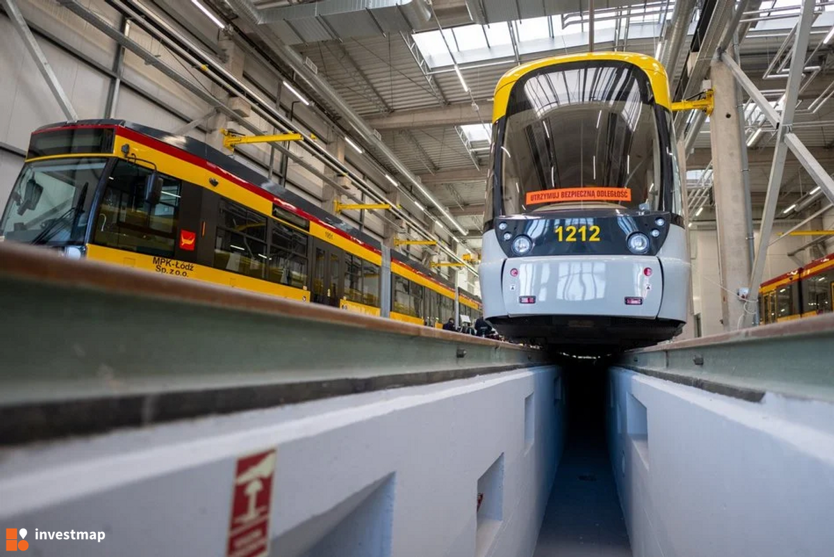 Zdjęcie Zakład Techniki MPK Łódź fot. Wojciech Jenda