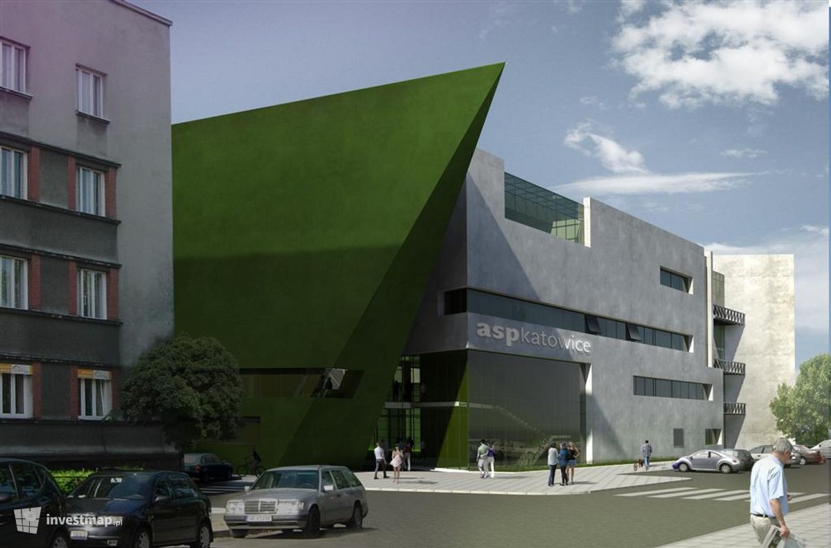 Wizualizacja [Katowice] Nowy budynek Akademii Sztuk Pięknych dodał Krypton 